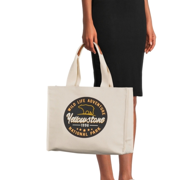 National Parks Women's Yellowstone Bag Off-White - Picture 4 of 6